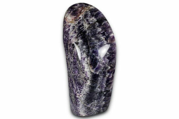 Tall, Free-Standing Polished Chevron Amethyst - Madagascar #350249